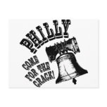 Philly - Come for the Crack! postcards