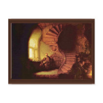 Philosopher In Meditation. By Rembrandt Van Rijn Post Card