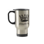 Philosopher King travel mug (right-hand)