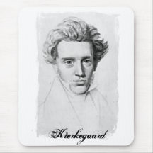 Philosopher Soren Kierkegaard Mousepads