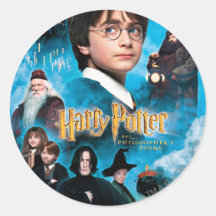 Philosopher's Stone Poster Round Sticker