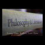 Philosophy and Literature posters