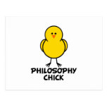 Philosophy Chick Post Cards