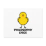 Philosophy Chick Post Cards