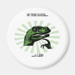 Philosoraptor Cakes and lies Magnets
