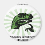 Philosoraptor Keys and Locks Fridge Magnet