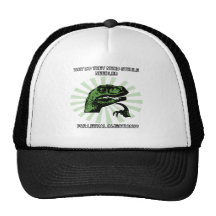 Philosoraptor Lethal Injections Trucker Hat