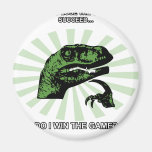 Philosoraptor losing and winning fridge magnet