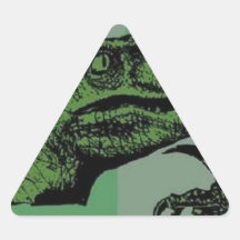 Philosoraptor Triangle Stickers