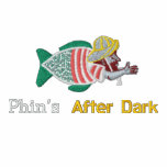 Phin's After Dark Black Men's Polo