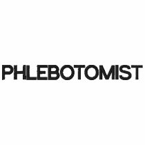 PHLEBOTOMIST AKA VAMPIRE - EMBROIDERED SHIRT