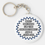 Phlebotomist .. Because I Said So Keychains