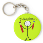 Phlebotomist Stick Person keychains
