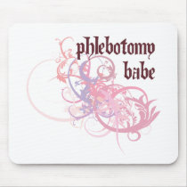 Phlebotomy Babe Mouse Mat