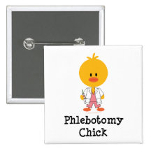 Phlebotomy Chick Button