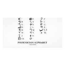Phoenician Alphabet (Linguistics Cryptography)