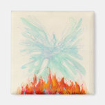 PHOENIX BIRD by SHARON SHARPE Fridge Magnets
