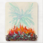 PHOENIX BIRD by SHARON SHARPE mousepads