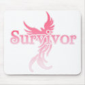 Phoenix Breast Cancer Survivor mousepads