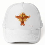 Phoenix fire bird cool hat design