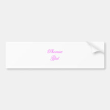 Phoenix Girl Bumper Stickers