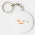 Phoenix Illinois Classic Design Key Chain