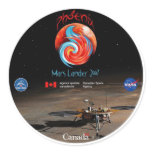 Phoenix Mission Patch CSA stickers