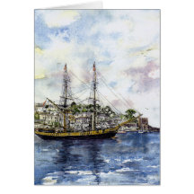 'Phoenix off Polruan' Card
