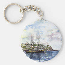 Phoenix off Polruan Keychain