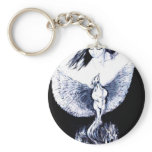 PHOENIX RISING FROM ASHES keychains