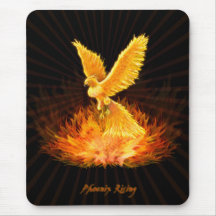 Phoenix Rising Mouse Mats