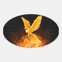 Phoenix Rising Sticker
