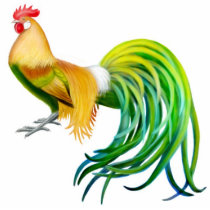 Phoenix Rooster Ornament