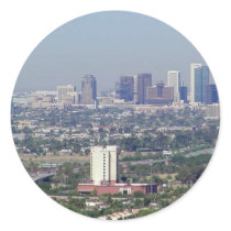 Phoenix Round Stickers