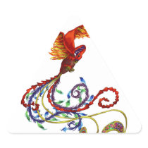 Phoenix Triangle Stickers
