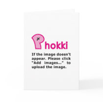 Phokki Greeting Card