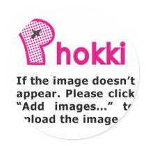 Phokki Round Sticker