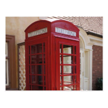 Phone Booth Postcard