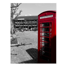 Phone Box London Postcards