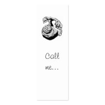 Phone home! Profile Cards Business Cards