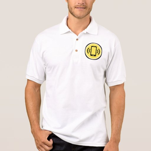 Phone on Vibrate Polo Shirt