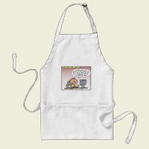 Phone support explaining FAQ aprons