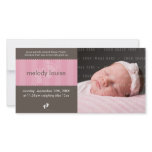 PHOTO BABY ANNOUNCEMENT :: happy feet 1L photo cards