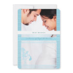 Photo Baby Boy Shower Announcement