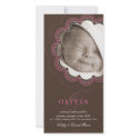 PHOTO BIRTH ANNOUNCEMENTS :: sweet bloom 7P photo cards