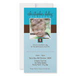 PHOTO BIRTHDAY INVITATIONS :: lovely square 8 photo cards