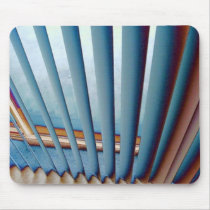 photo blue mouse pad