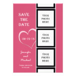 Photo Booth Save the Date Invitation Card