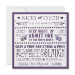 Photo Booth Signage invitations