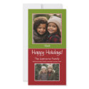 Photo Card: Happy Holidays! photo cards